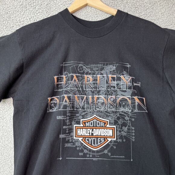 Harley Davidson Shirt Large Naples Florida Alligator Motorcycle Biker Southern - Picture 5 of 12